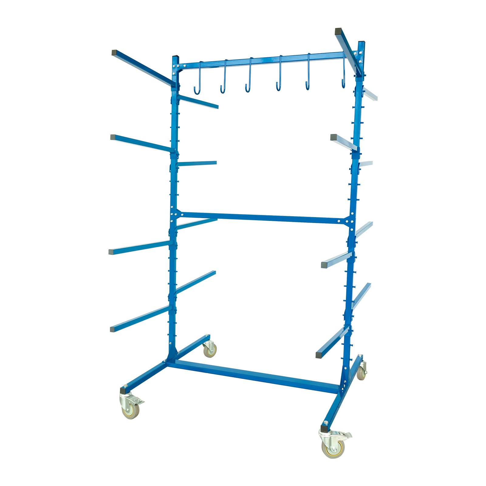 PS301S Professional Body Shop Auto Repair Tool Trolley Handling Collision Repair Parts Cart Workshop Car Shelf Parts Cart